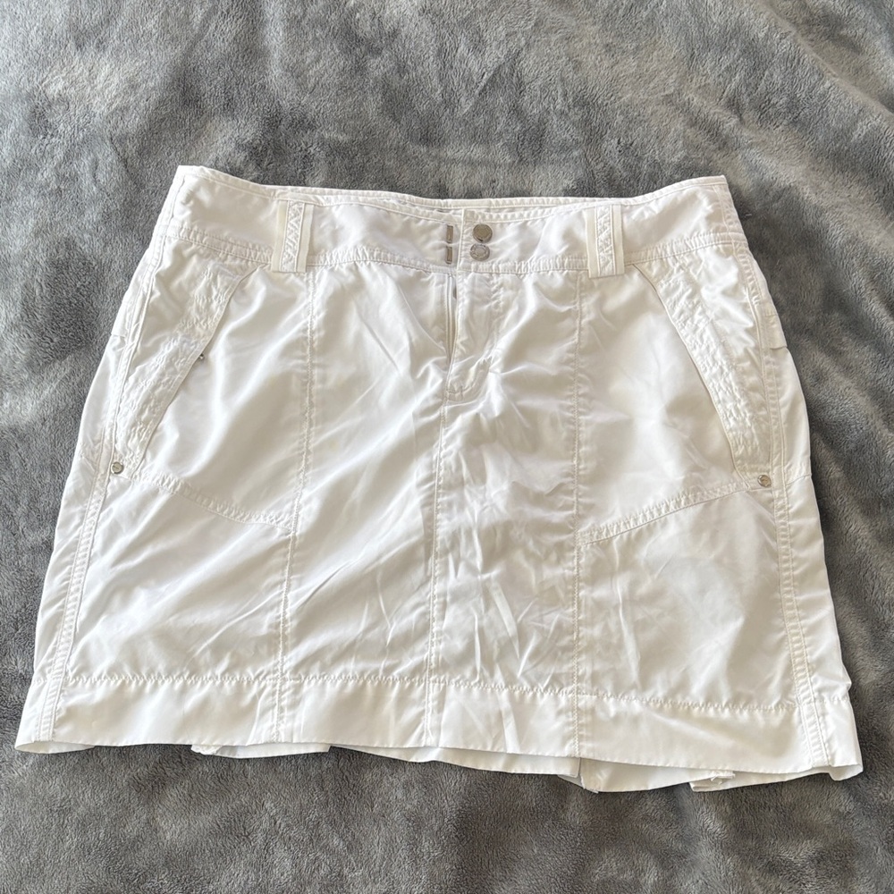Ralph Lauren White Mini Skirt